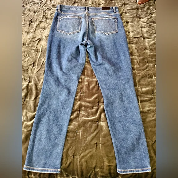 Women's Buckle Black Ankle Skinny Jeans Size 31 - Picture 2 of 5